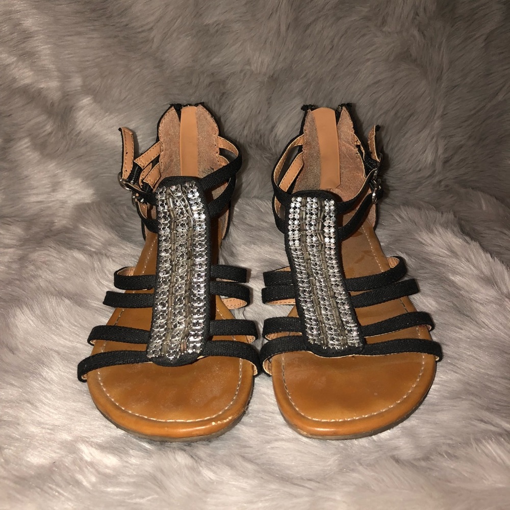Black sandals